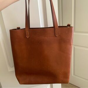 Madewell Medium Transport Tote in Cognac